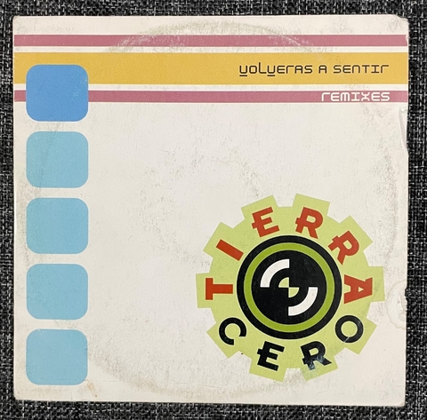 TIERRA CERO ✨ Volverás a Sentir (Remixes) ✨ CD SINGLE PROMOCIONAL