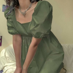 Vestido manga bufante na internet