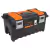 Caja p/herramienta 22" c/compartimentos y broches metálicos