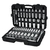 Juego de 83 herramientas cuadro 1/2" std y mm para mecánico