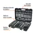 Juego de 172 herramientas 1/4", 3/8" y 1/2" mm p/mecánico - comprar en línea