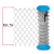 Rollo 20 m x 2 m malla ciclónica calibre 12.5 abertura 55 mm - comprar en línea