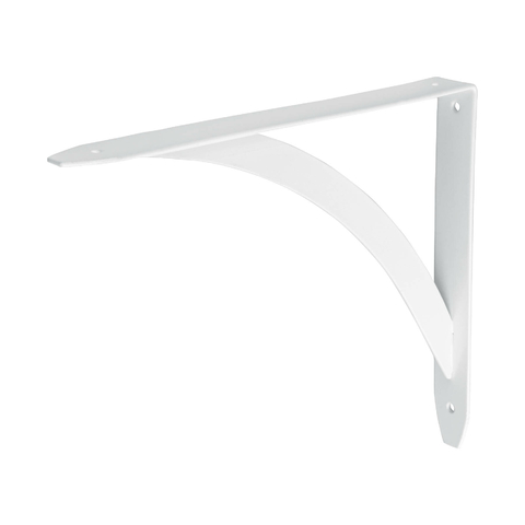 Ménsula reforzada blanca 8 x 10" diseño barra, Fiero