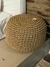 Puff de yute - comprar online