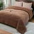 Acolchado Edredon Queen Flanel Corderito 2.20 X 2.40 - tienda online