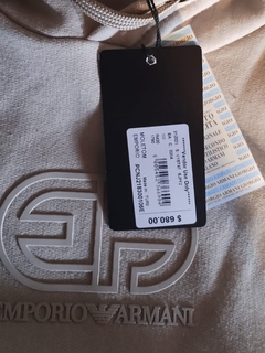 Blusa Moleton Emporio Armani 3 cabos - sekstore