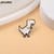 Broche Pin Dinossauro Sem internet