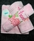 KIT - Jogo de Toalhas 01 Banho, 01 Rosto e 01 Lavabo - Tilise Bordados