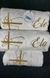 KIT - Jogo de Toalhas 01 Banho, 01 Rosto e 01 Lavabo - Tilise Bordados
