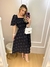 Vestido Taty ( Preto com Coraçoẽs )