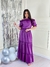 Vestido Aurora ( Invictus Brilhoso) (Roxo)