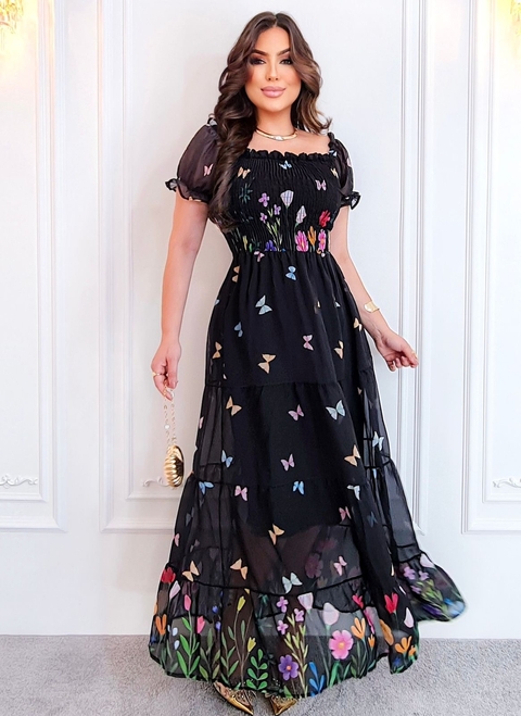 Vestidos Luna Longo ( Floral ) - comprar online