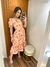 Vestido Maiara Laranja Floral