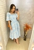 Vestido Taty Azul Floral