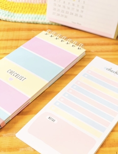 Bloquinho Checklist na internet