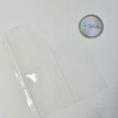 Plástico A5 para álbum tamanho "snap" ou Scrap Momentos" - 4 BOLSOS 7,5cm x 10cm
