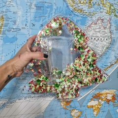 Álbum shaker Shape Arvore de Natal