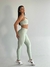 TOP NEW BASIC CANELADO VERDE OBBI - Lolla Store