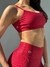 TOP LUNA CANELADA VERMELHO - comprar online