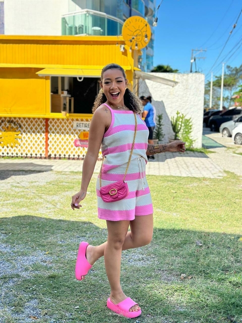 Conjunto Tricot Short Tyla