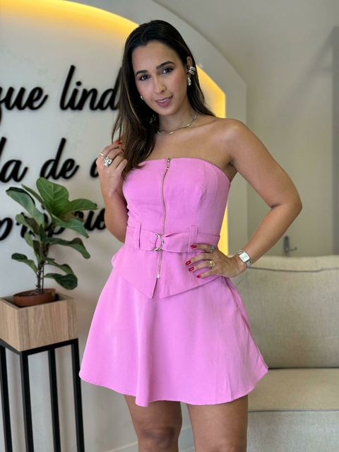 Conjunto Short Saia Ariel