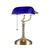 Luminária de Mesa Estilo Banqueiro com Cúpula de Vidro Design Clássico
