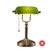 Luminária de Mesa Estilo Banqueiro com Cúpula de Vidro Design Clássico