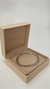 Pulseira Masculina Corrente Ródio Branco
