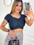 Cropped amarração nas costas