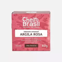 SABONETE FACIAL ARGILA ROSA - 60G - comprar online