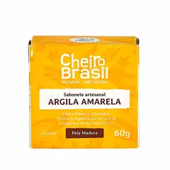 SABONETE FACIAL ARGILA AMARELA - 60G