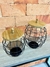 CESTO ARAMADO RUSTIC (2 peças) - comprar online