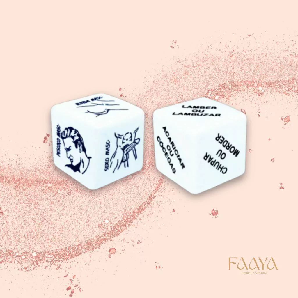 Dados Toque do Cupido Só para Eles – Diversão ao Cubo