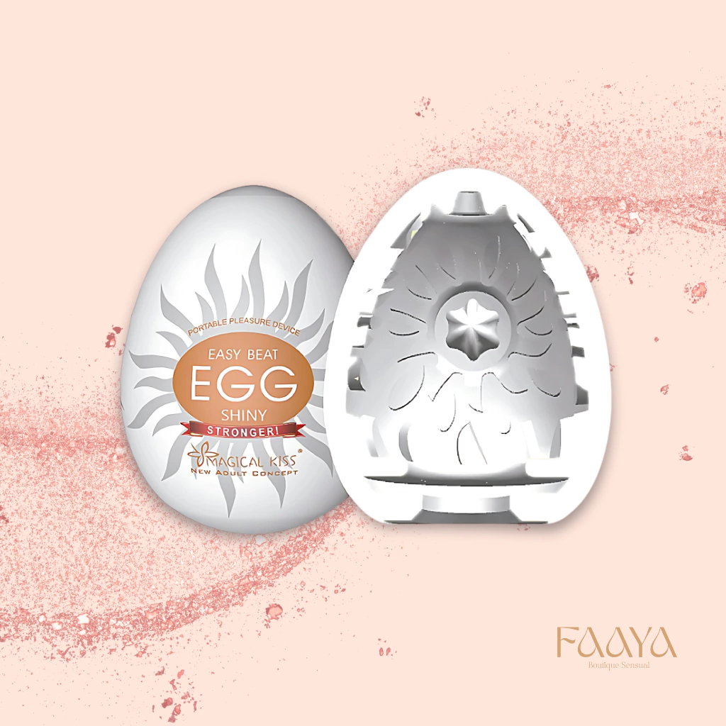 Masturbador Masculino Egg Magical Kiss Hard 2 – Textura Intensa