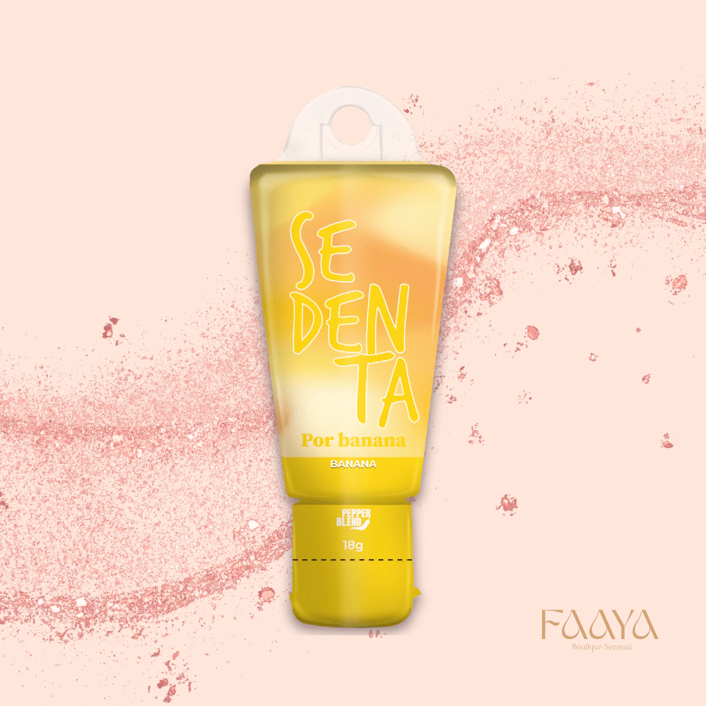 Gel Comestível Sedenta Por Sabor Banana 18g – Pepper Blend