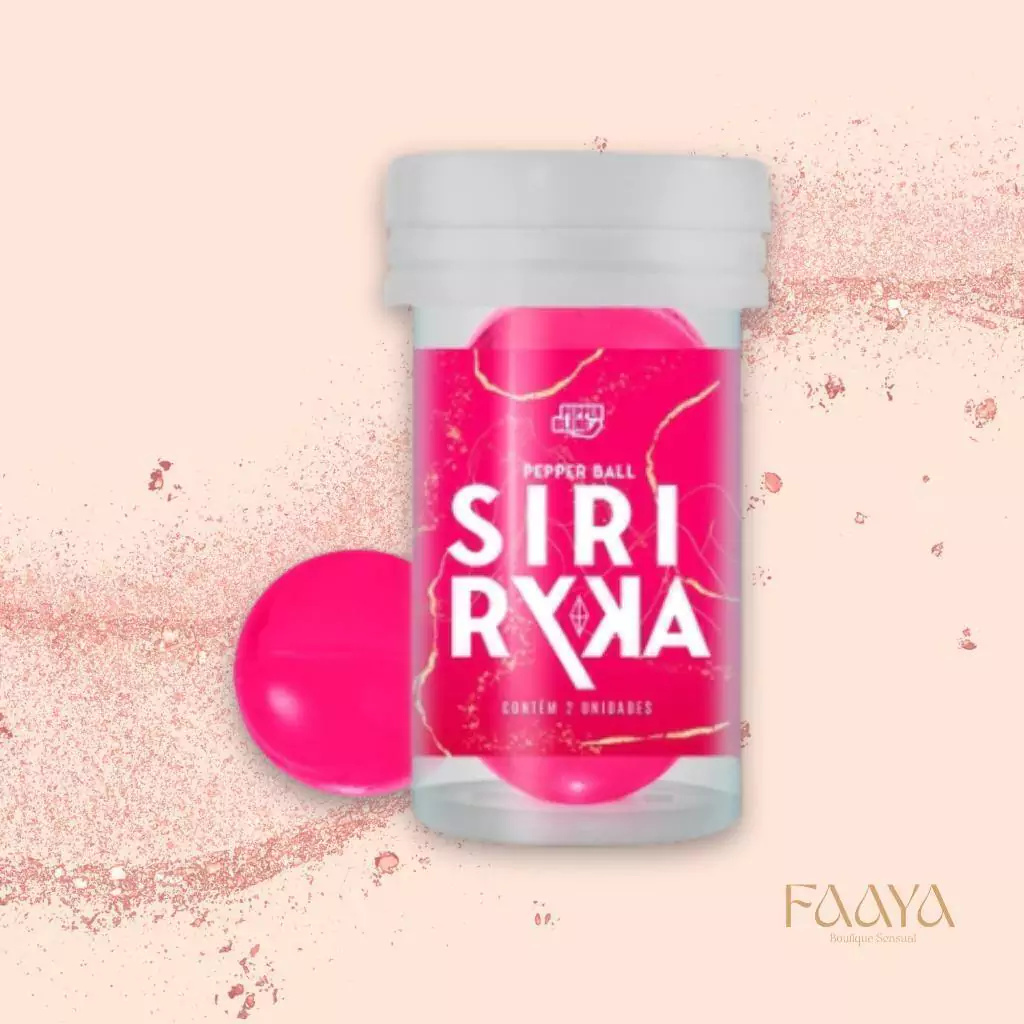 Pepper Ball Siriryka – Bolinha Explosiva Esquenta e Esfria