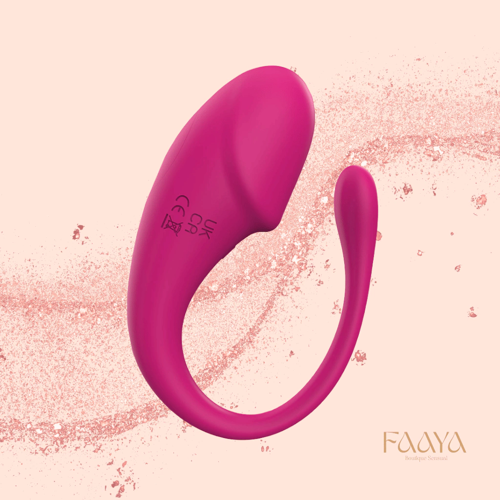 Vibrador de Casal com Controle por App – Estimula Clitóris e Ponto G