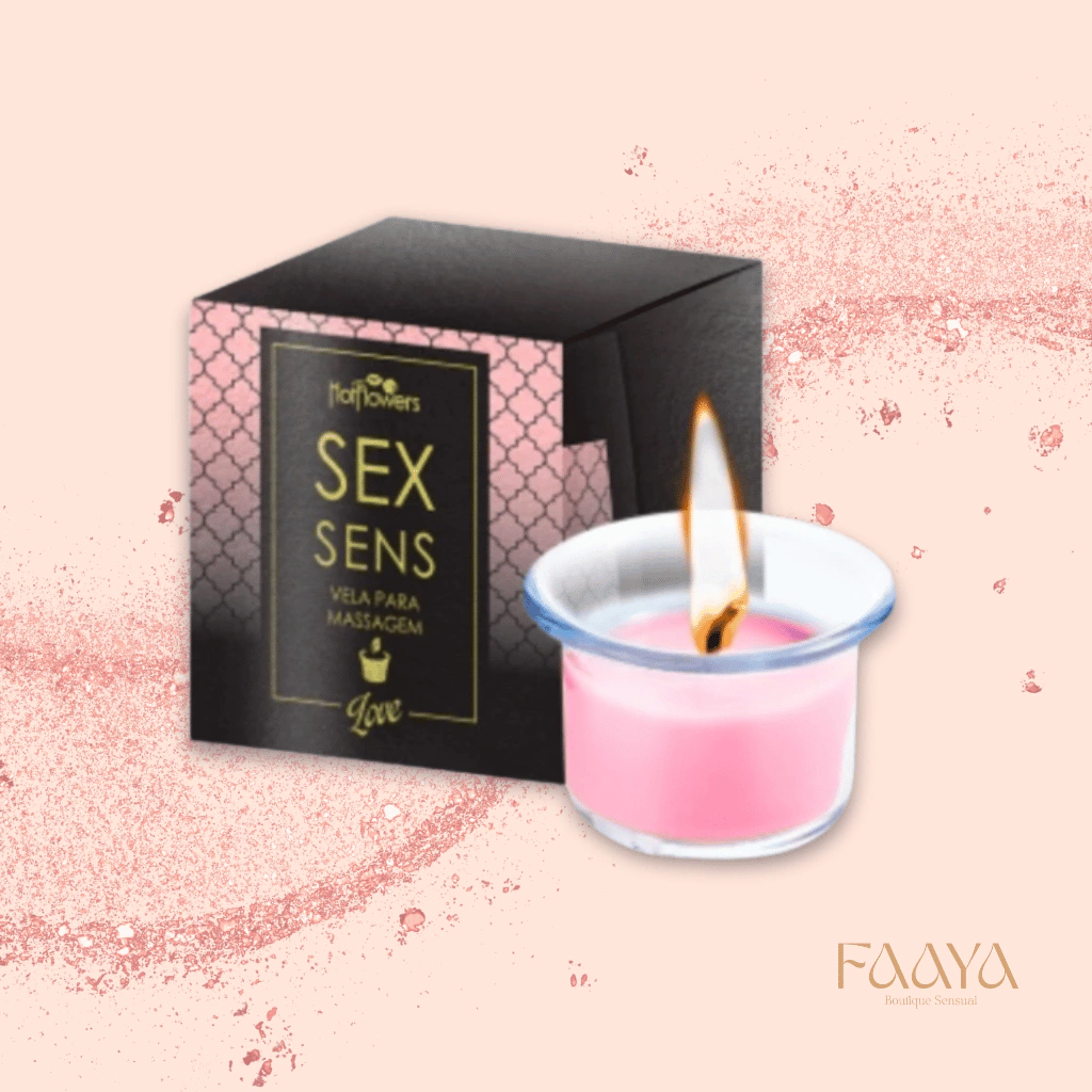 Vela de Massagem Sex Sens - Love