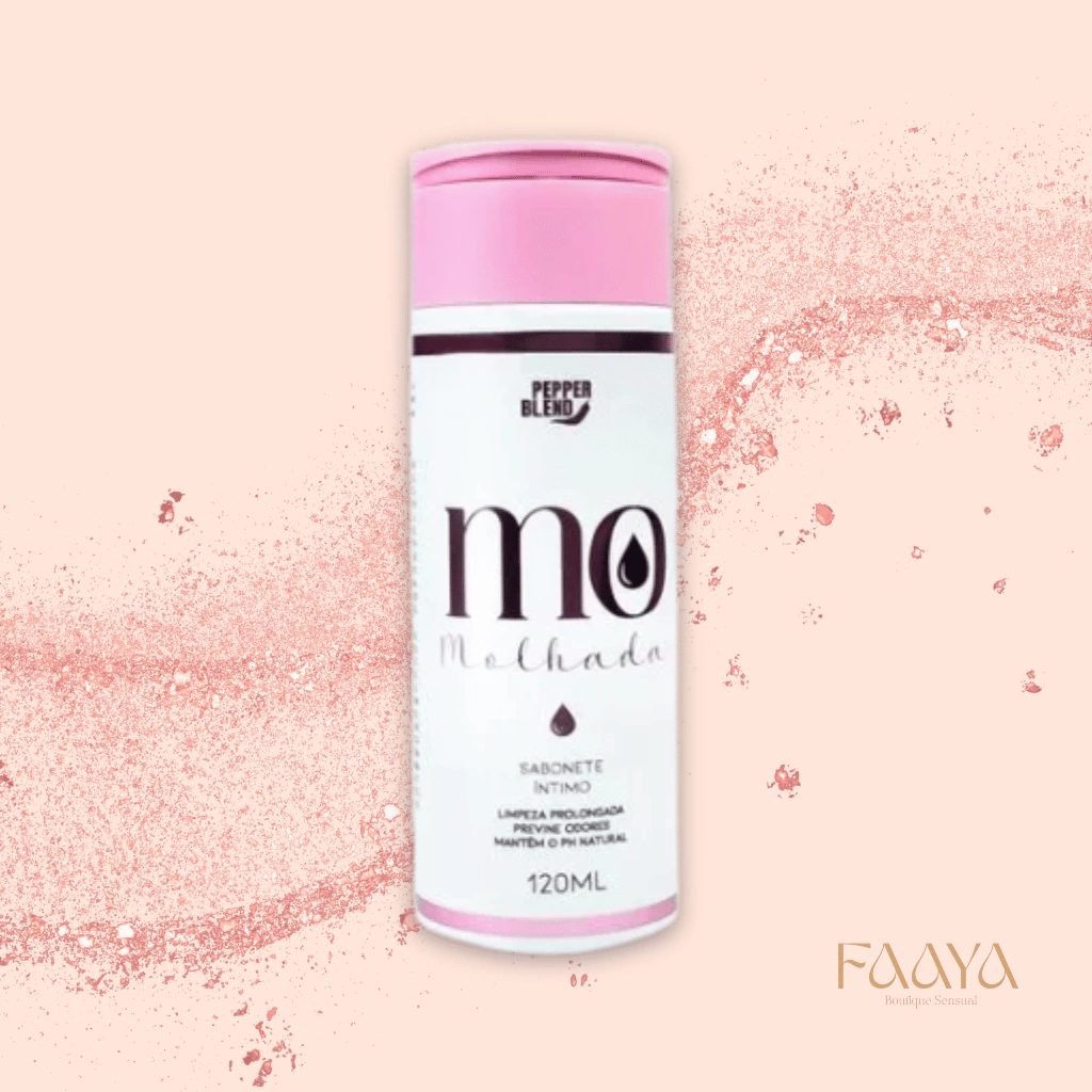 Sabonete Feminino Íntimo e Corporal Mo Molhada 120ml Pepper Blend