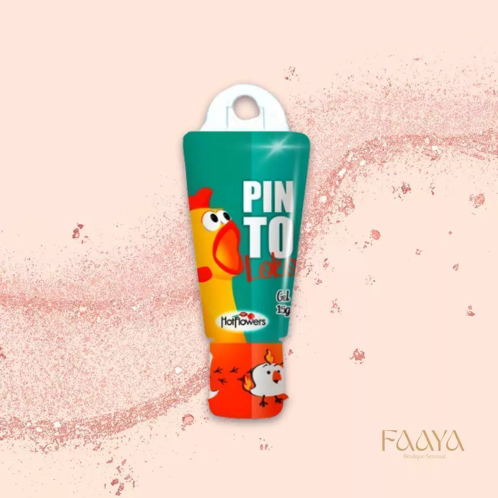 Pinto Loko – Gel Excitante Masculino Hot Flowers 18g