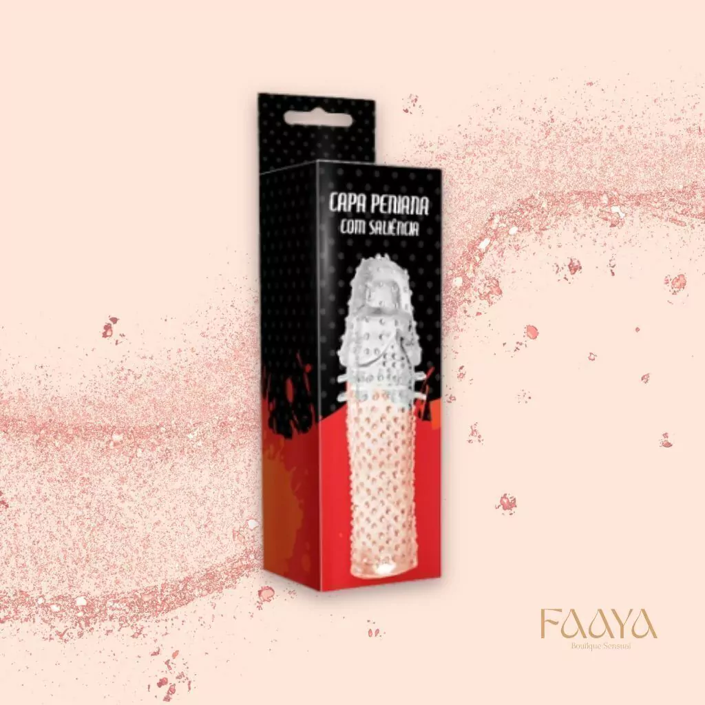 Capa Peniana em Silicone com Saliência
