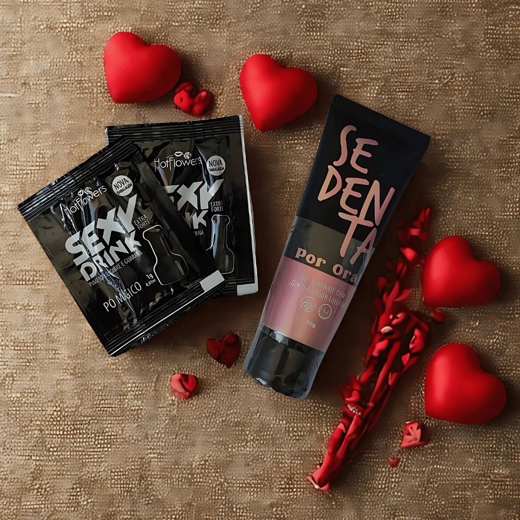 Combo Delícia Oral: Gel Sedenta por Oral + Sexy Drink