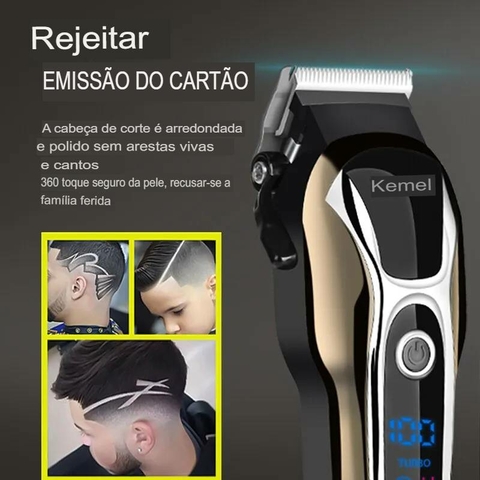 Máquina de cortar cabelo profissional Recarregável - comprar online