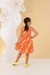 Vestido Lina- Laranja - BLIM BLOM