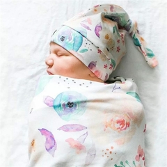 Saco para dormir para bebe flores