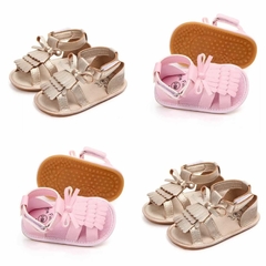Sandalias barbitas moño