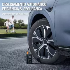 Bomba De Ar Recarregável Portatil, Inflator Pneu Sem Fiode de Alta Precisão na internet