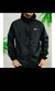Corta-vento da Nike preto refletivo