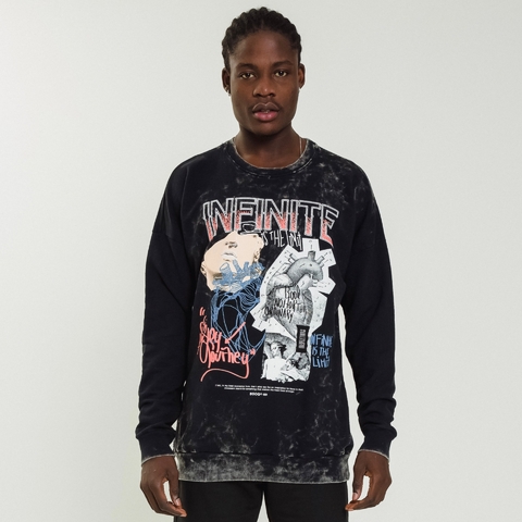 MOLETOM BOX STREET PREMIUM PRETO