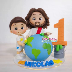 O Maior Pintor do Mundo em Biscuit Menino ou menina | Sob encomenda na internet